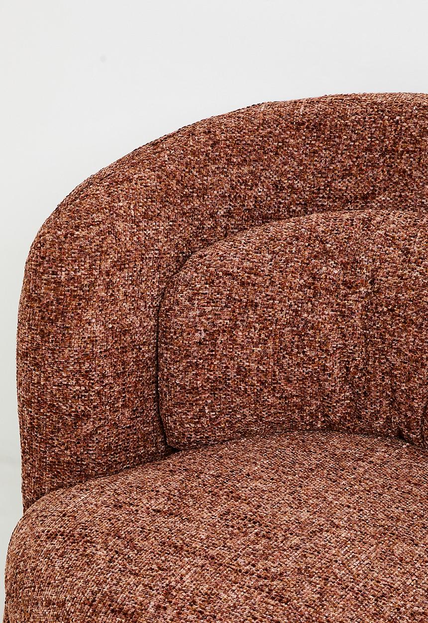 Sixth Floor - Acadia Swivel Occasional Chair - Rust