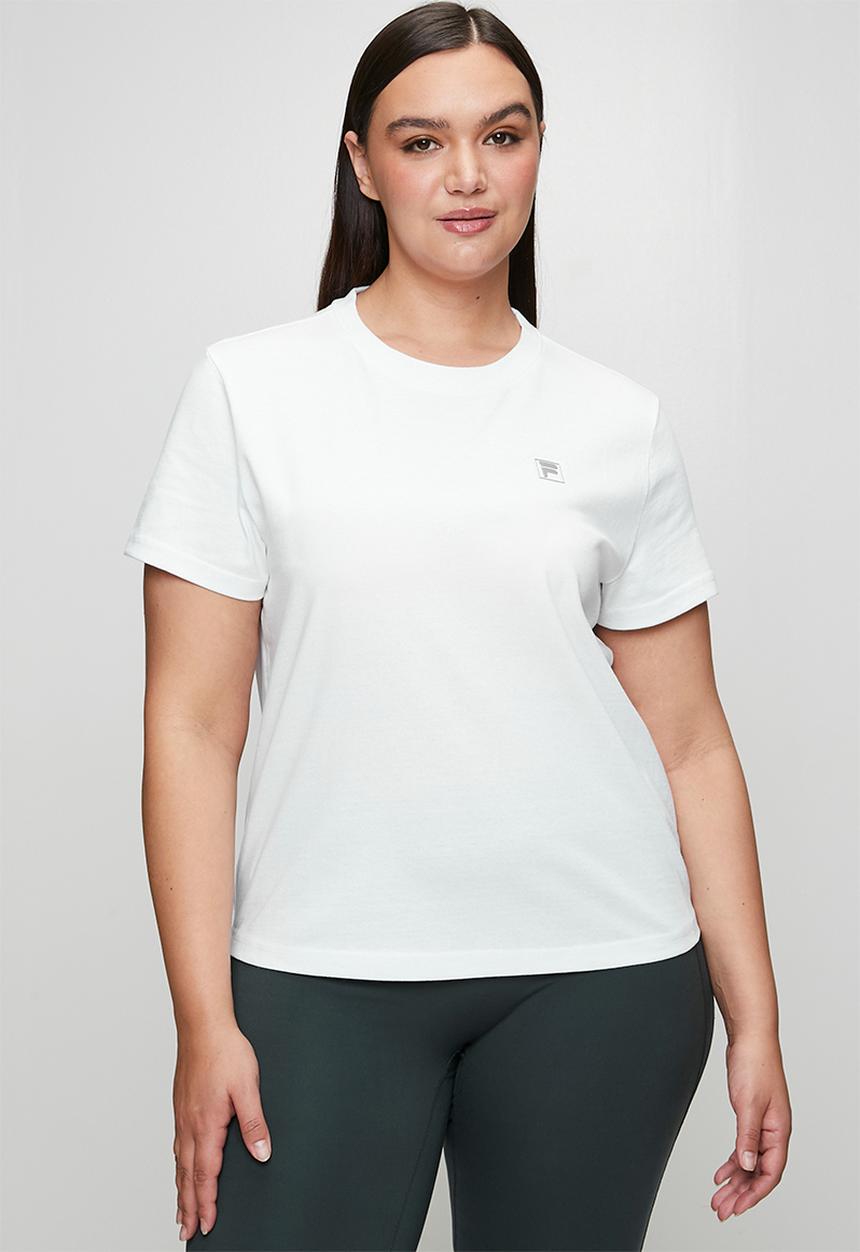 FILA - Plus Rosa T-Shirt - White