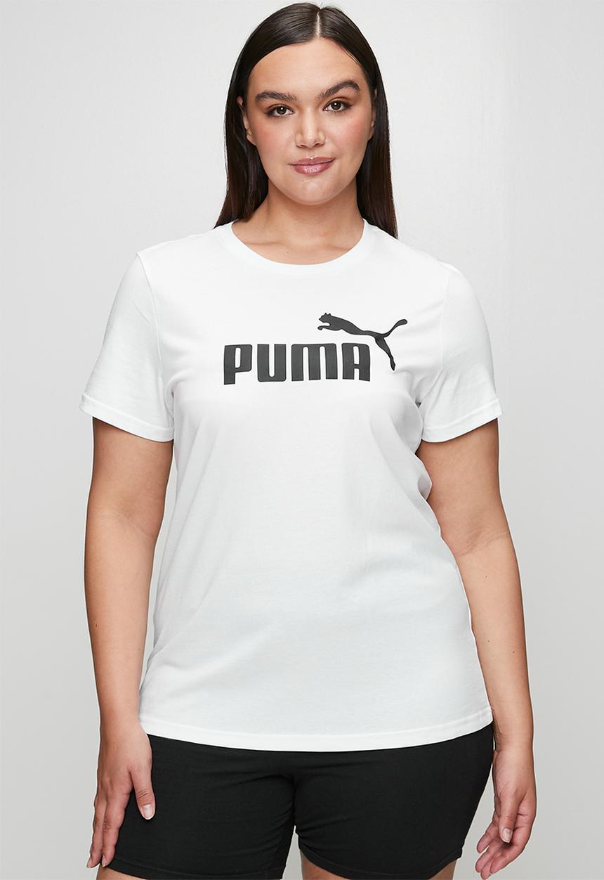 PUMA - Plus ess no. 1 logo tee - puma white