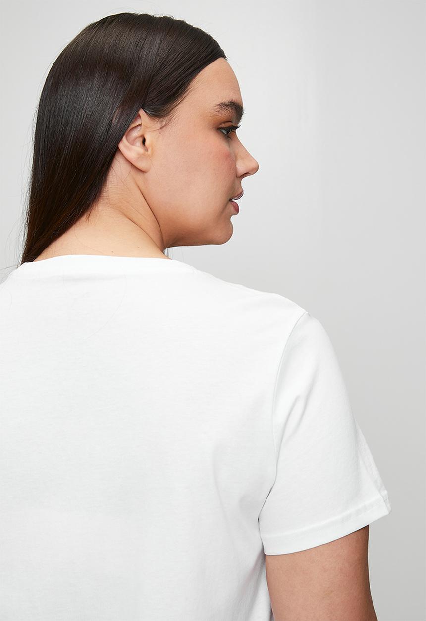 PUMA - Plus ess no. 1 logo tee - puma white