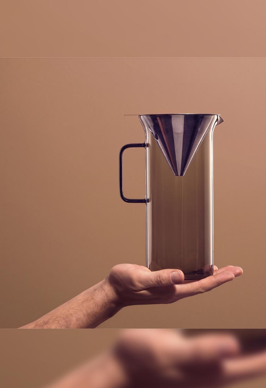 Adhoc - AdHoc Impact Pour Over Coffee Maker, 1L