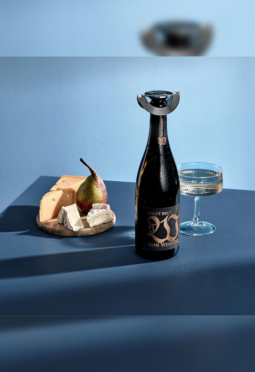 Adhoc - Champ Champagne Stopper, Stainless Steel