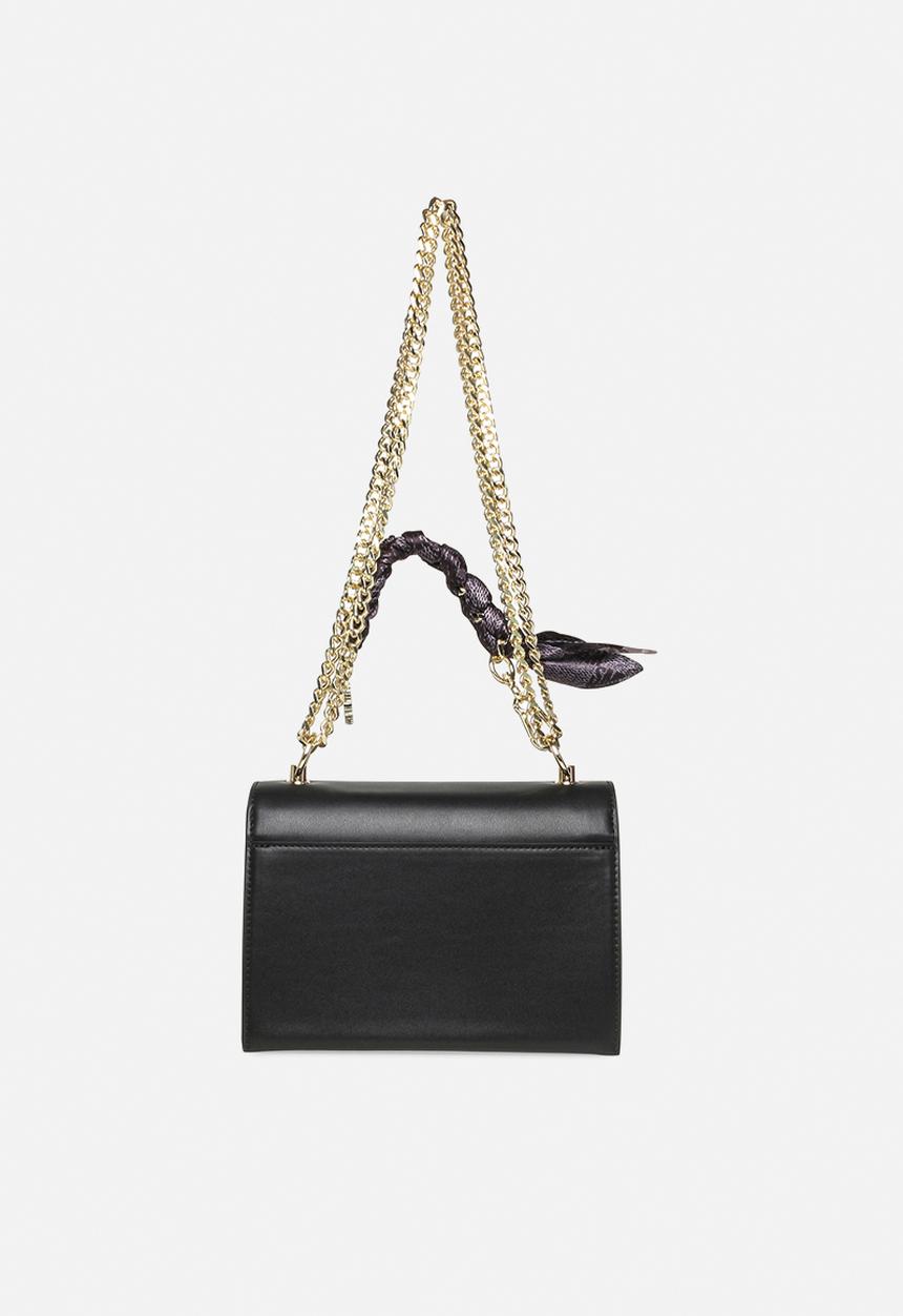 Steve Madden - Baudree Chain Flap - Black/Gold