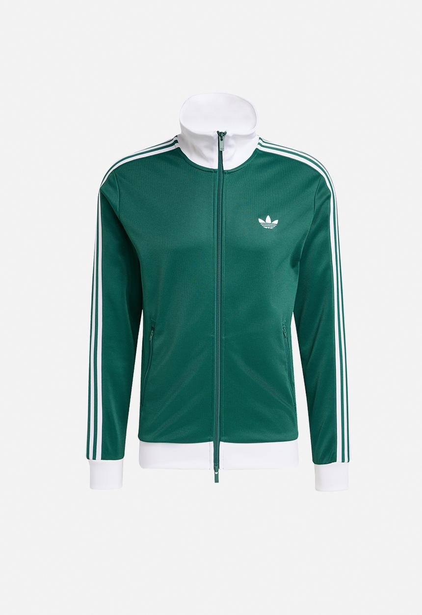 adidas Originals - Beckenbauer Track Top -  Collegiate  Green / White