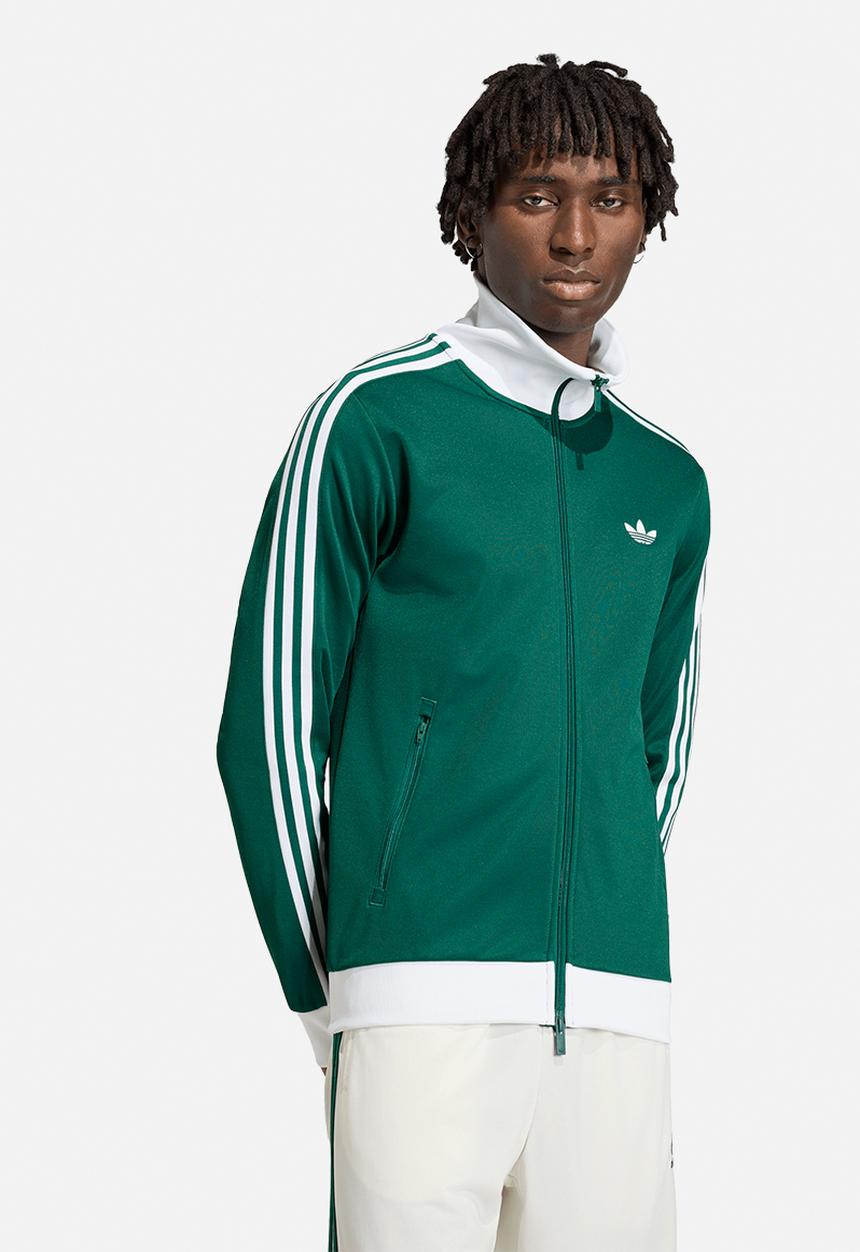 adidas Originals - Beckenbauer Track Top -  Collegiate  Green / White