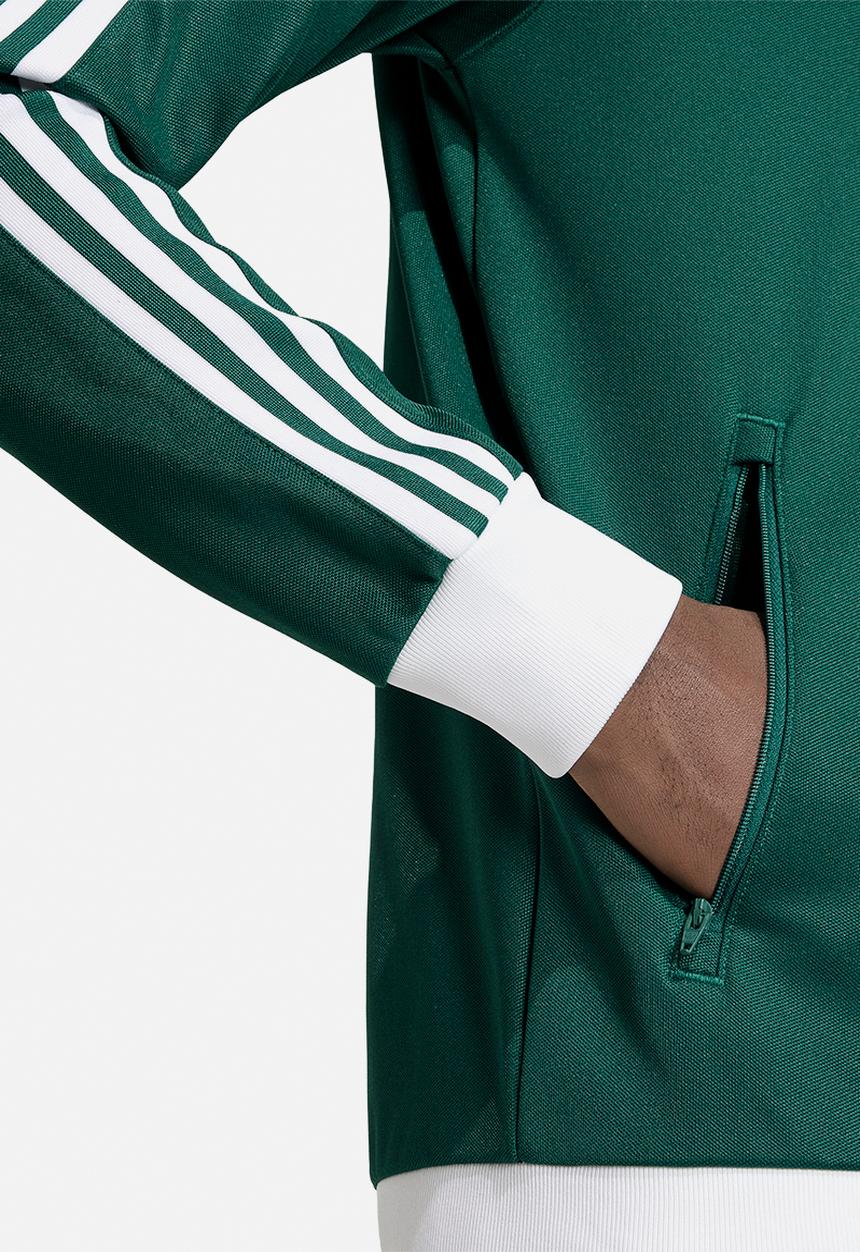 adidas Originals - Beckenbauer Track Top -  Collegiate  Green / White