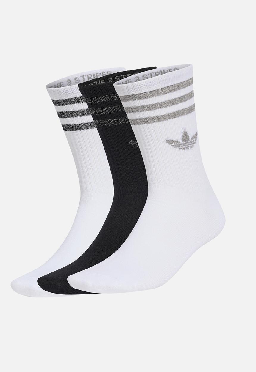adidas Originals - 3-Stripe GL CS 3-Pack - white/silver met./black