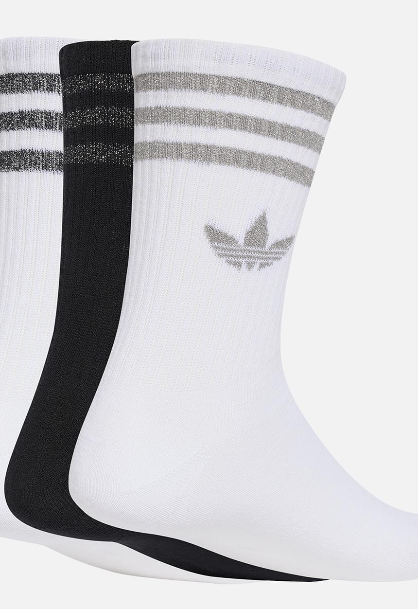 adidas Originals - 3-Stripe GL CS 3-Pack - white/silver met./black