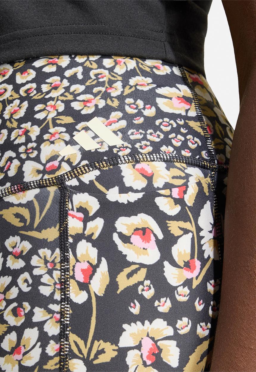 adidas Performance - Farm Leggings - Cream White/Multicolor/Cream White