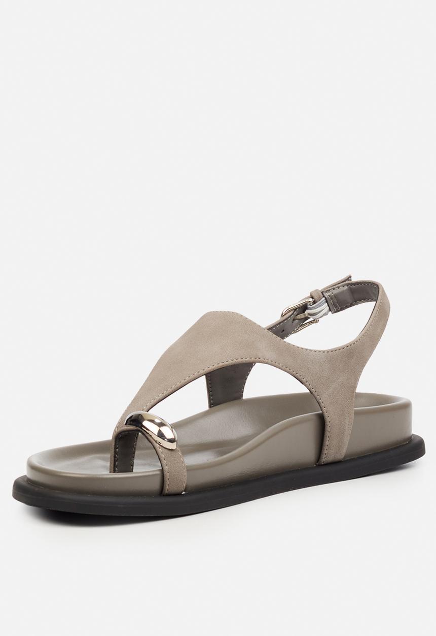 Butterfly Feet - Riviera 1 toe post sandal - grey