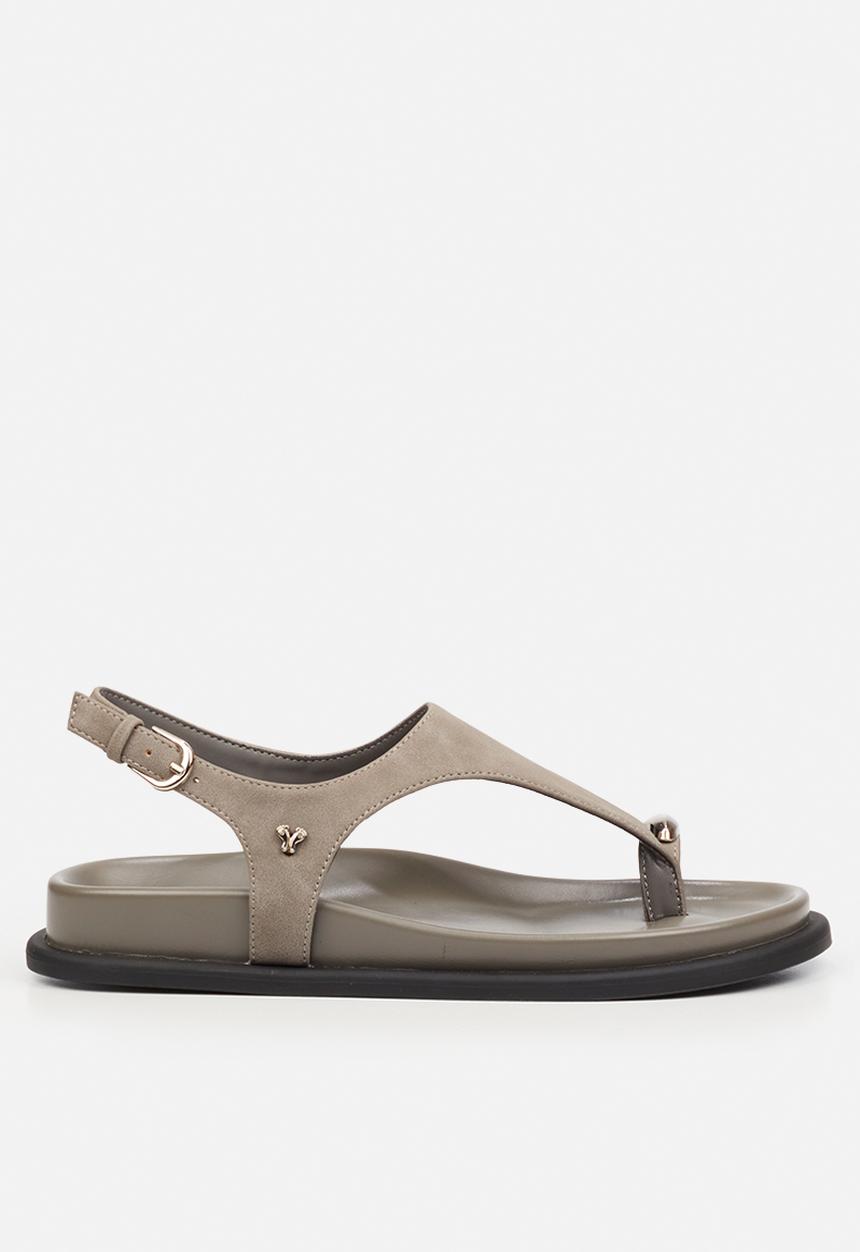 Butterfly Feet - Riviera 1 toe post sandal - grey