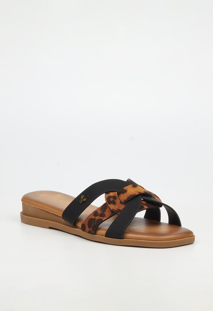 Butterfly Feet - Libby 1 slide - black