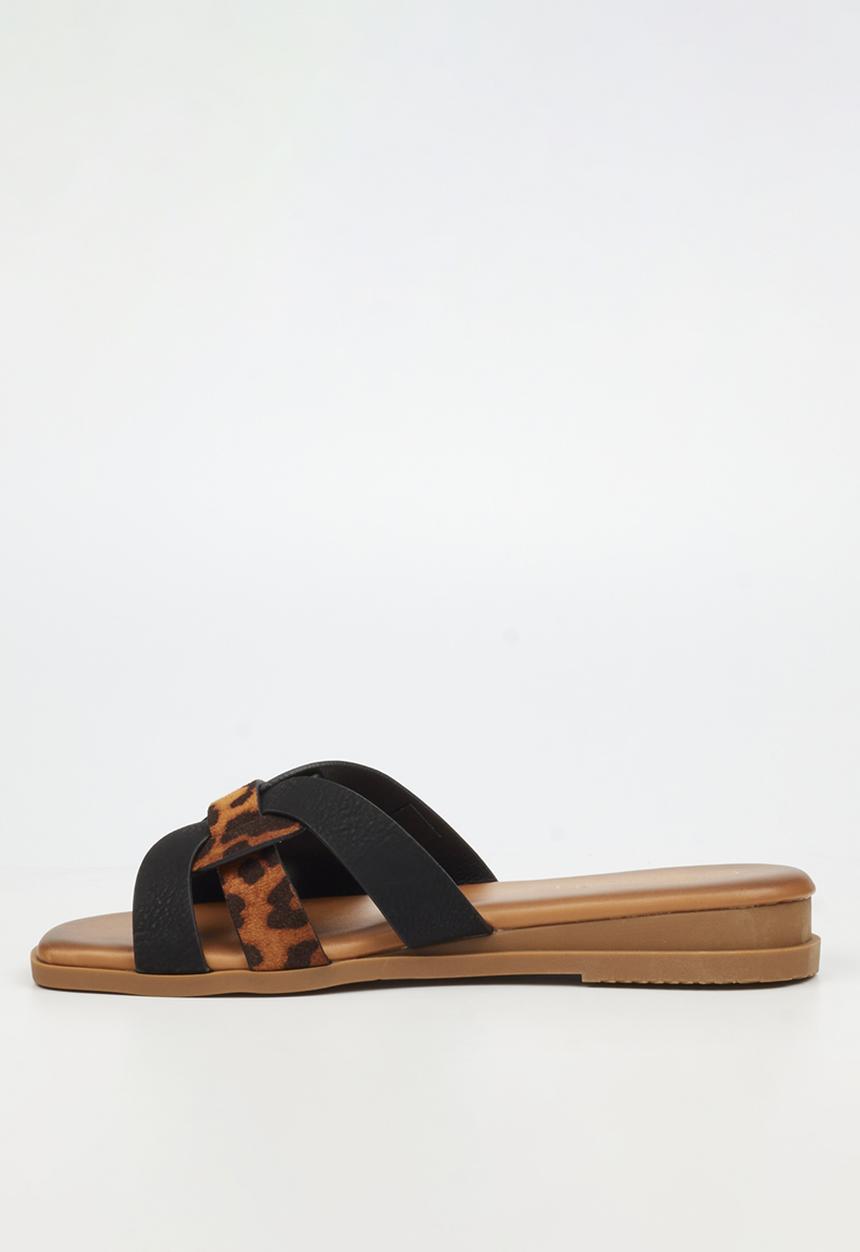 Butterfly Feet - Libby 1 slide - black