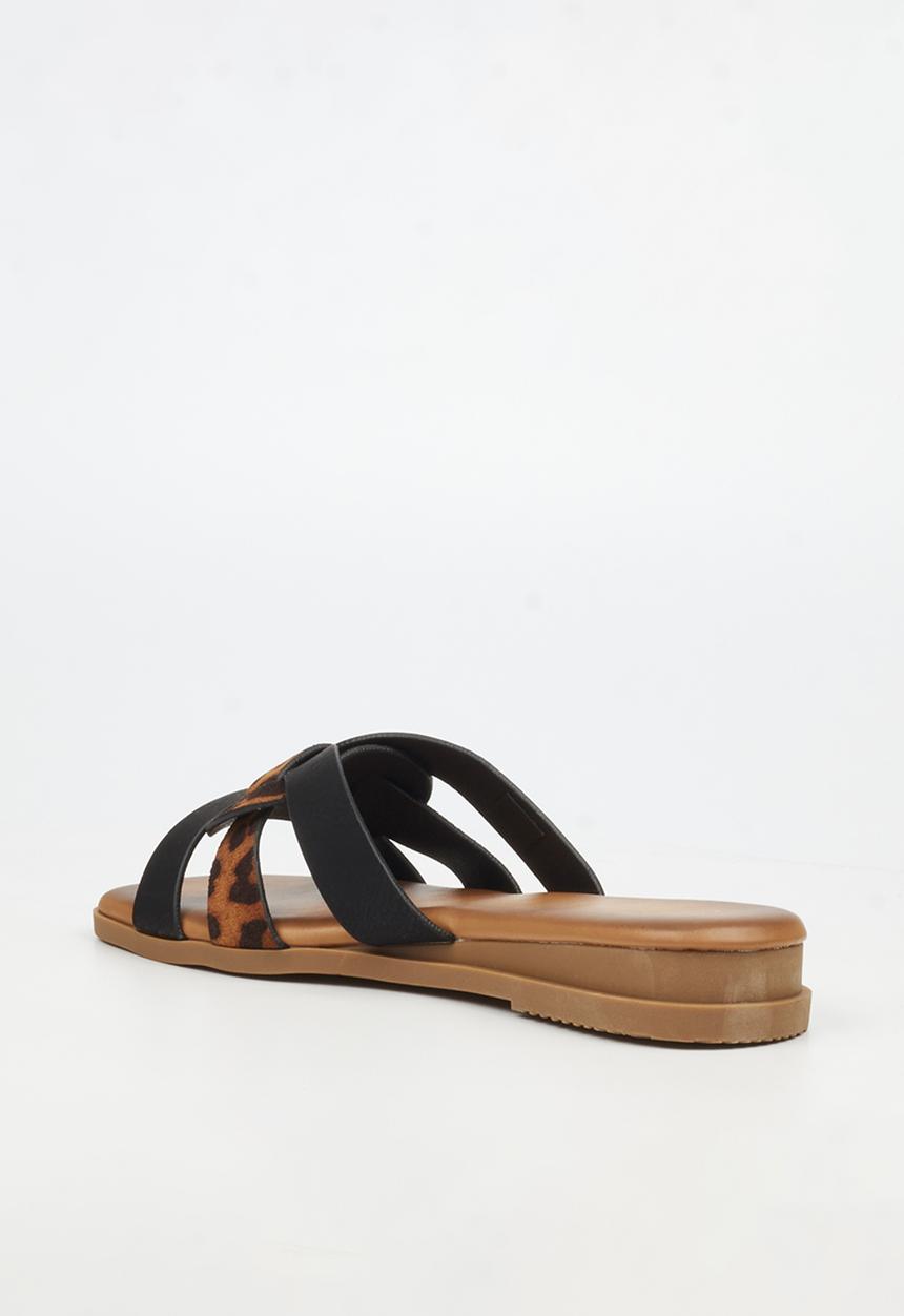 Butterfly Feet - Libby 1 slide - black