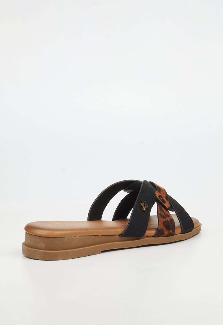 Butterfly Feet - Libby 1 slide - black