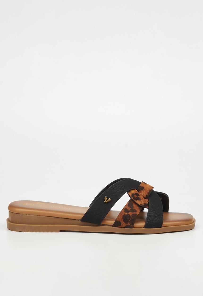 Butterfly Feet - Libby 1 slide - black