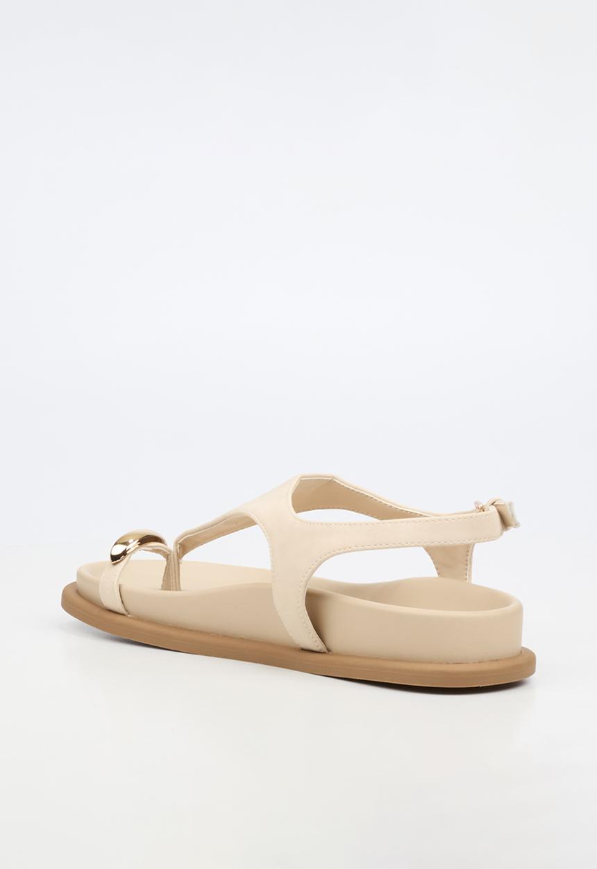 Butterfly Feet - Riviera 1 toe post sandal - beige