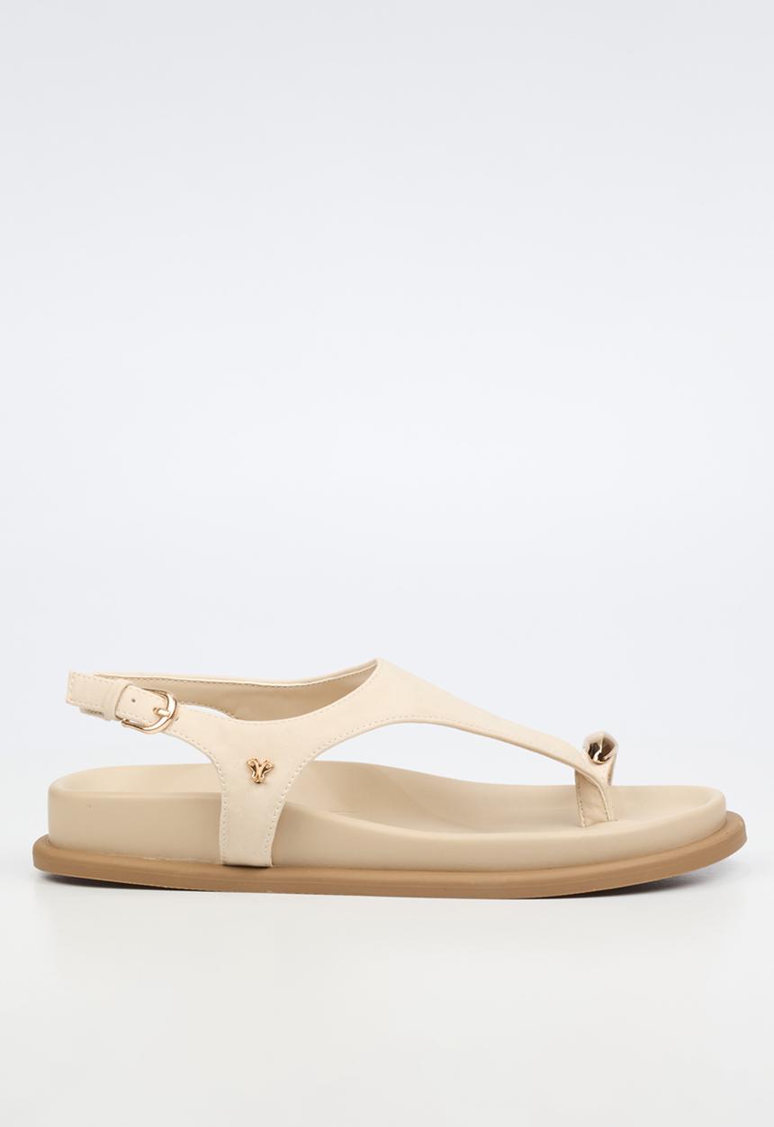 Butterfly Feet - Riviera 1 toe post sandal - beige