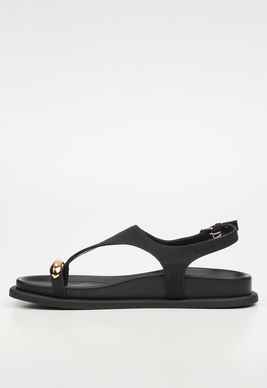 Butterfly Feet - Riviera 1 toe post sandal - black