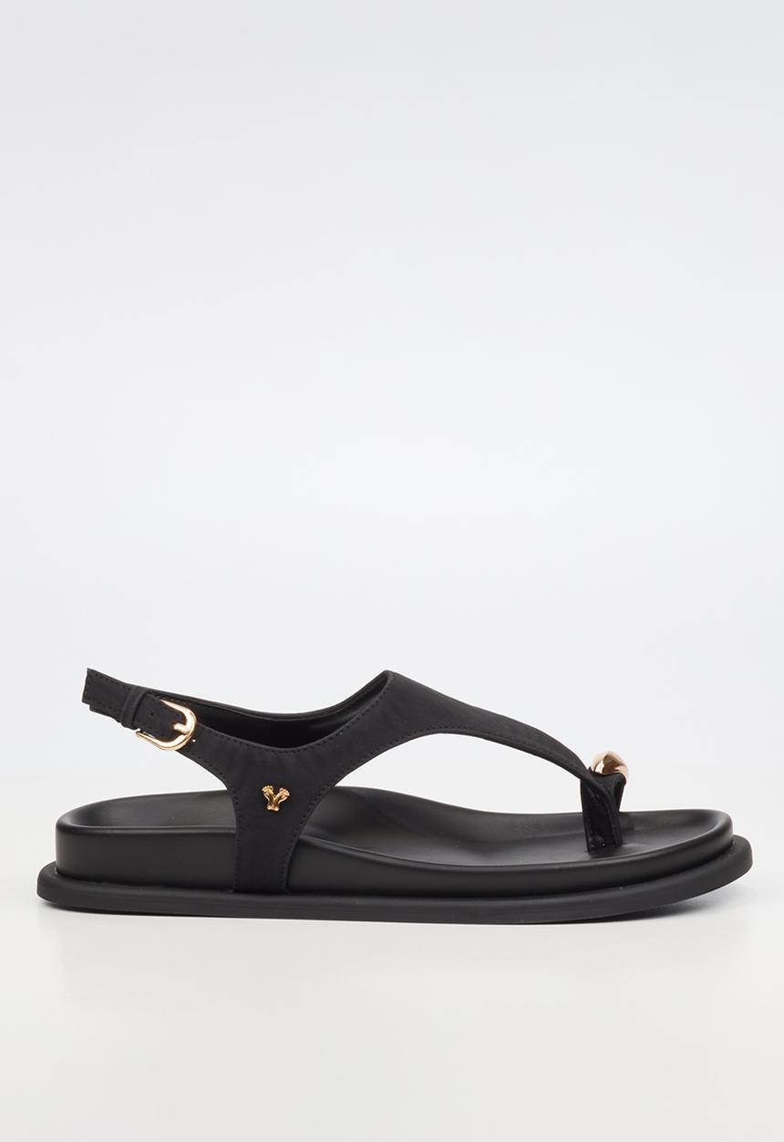 Butterfly Feet - Riviera 1 toe post sandal - black