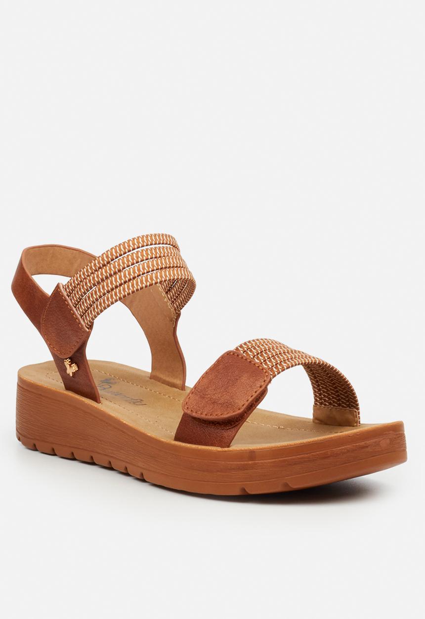 Butterfly Feet - Xara 8 ankle strap sandal - tan