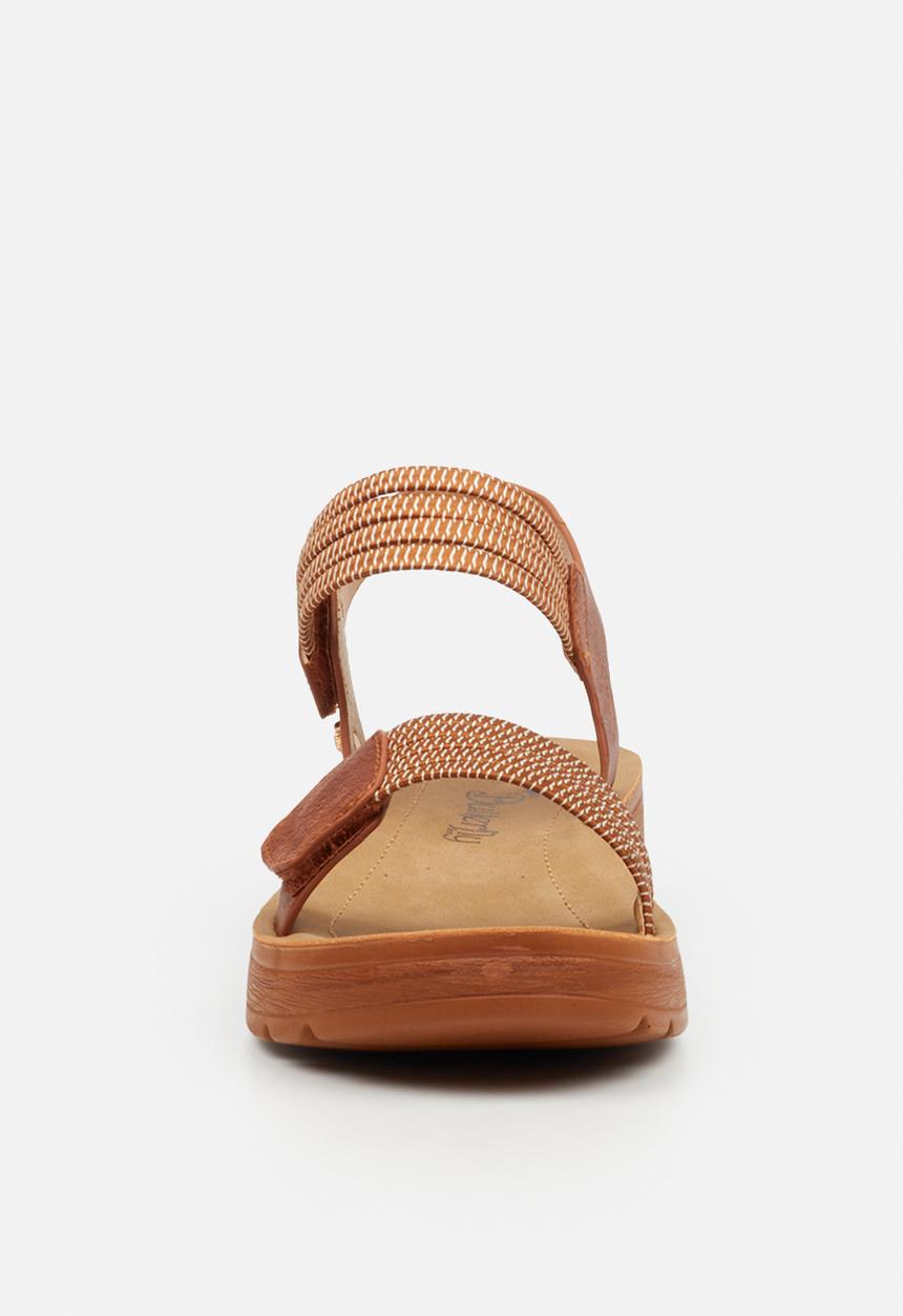 Butterfly Feet - Xara 8 ankle strap sandal - tan