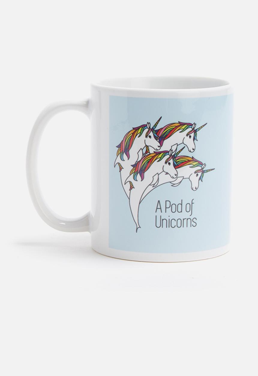Sixth Floor - Pod of unicorns mug