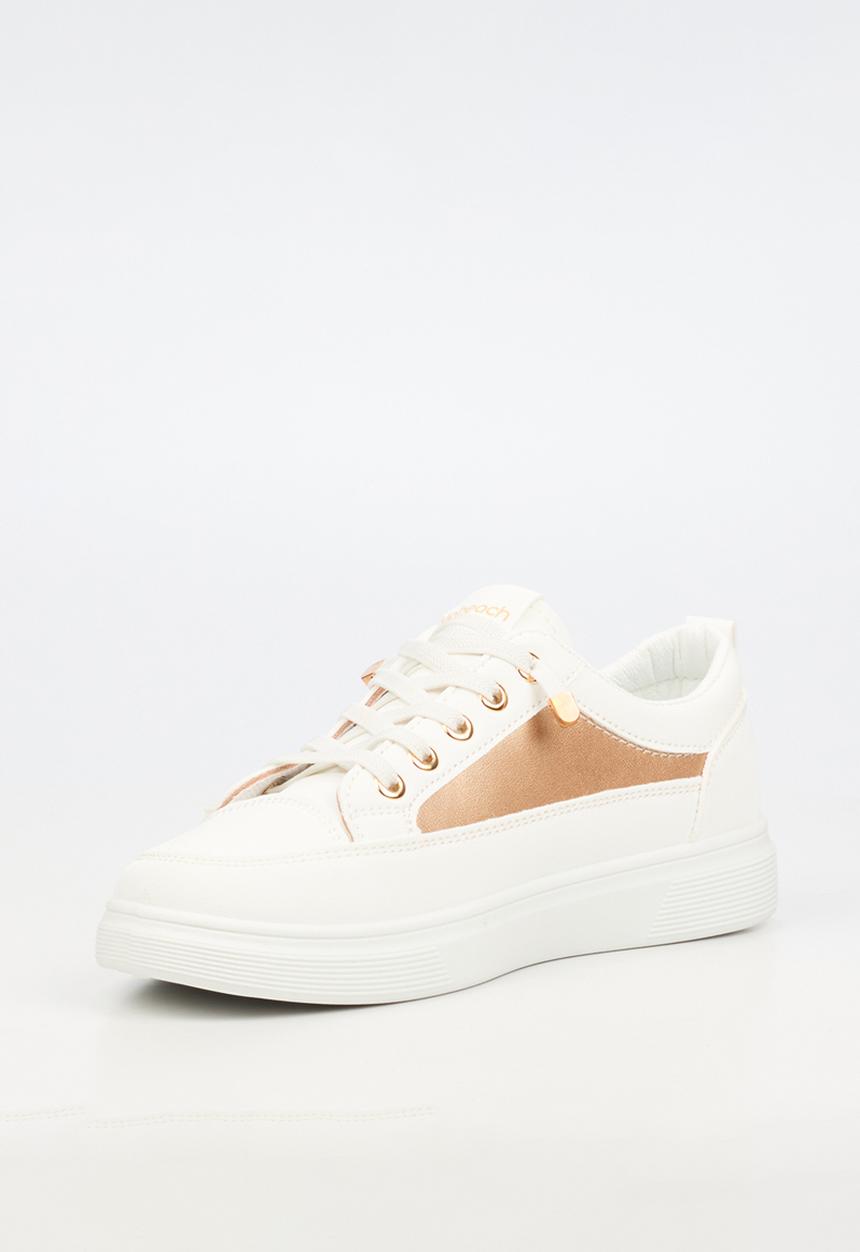 Viabeach - Lipton 4 combo elastic lace sneaker - champagne