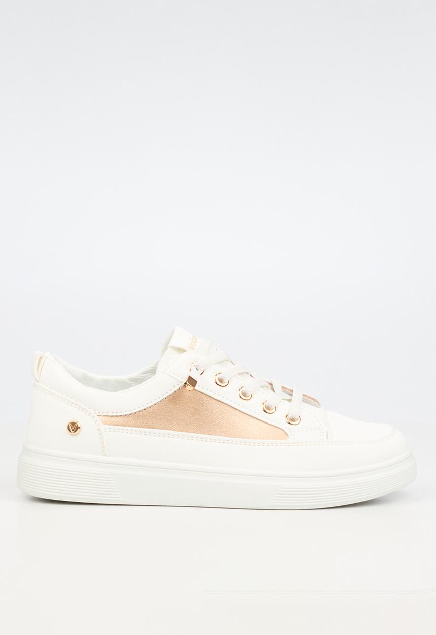 Viabeach - Lipton 4 combo elastic lace sneaker - champagne