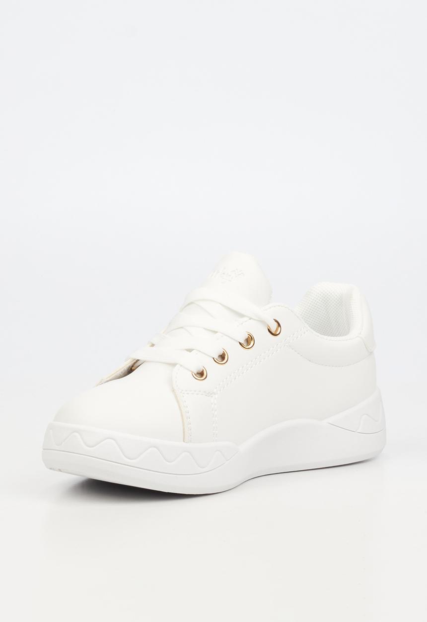 Flutterby - Eden 1 girls sneakers - white