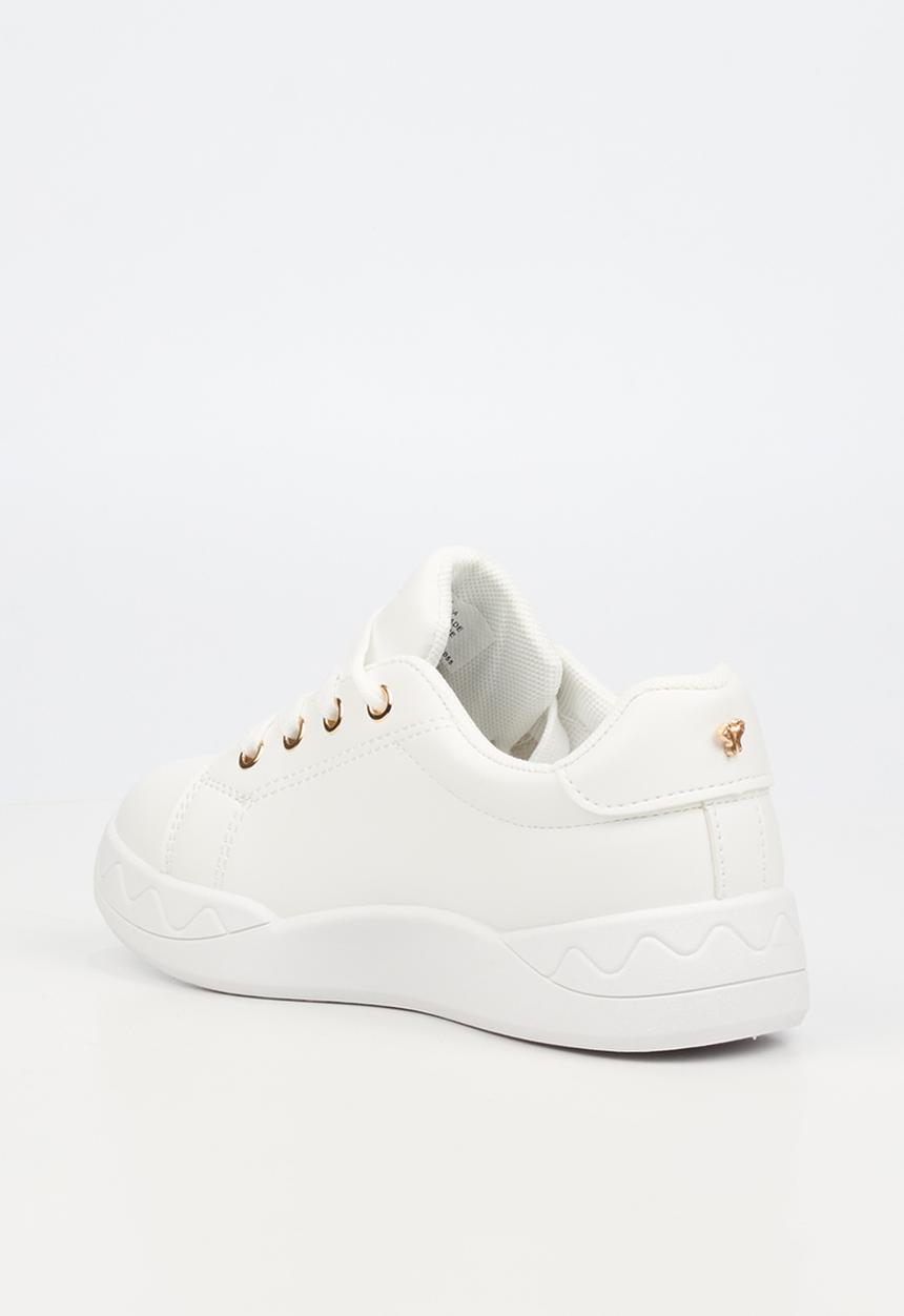 Flutterby - Eden 1 girls sneakers - white