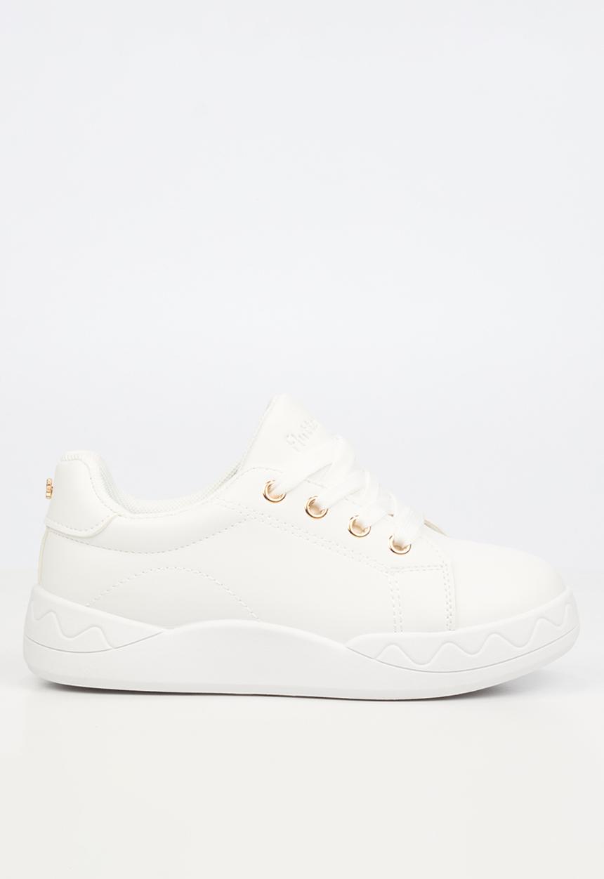 Flutterby - Eden 1 girls sneakers - white