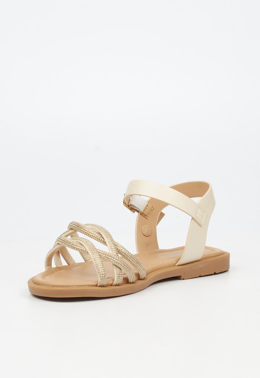 Flutterby - Ella 1 girls sandal - beige