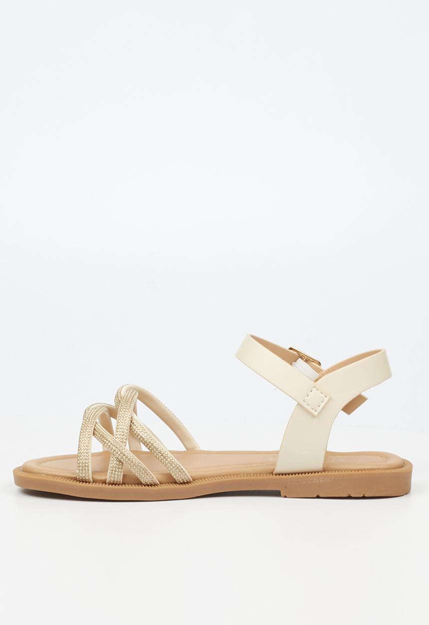Flutterby - Ella 1 girls sandal - beige