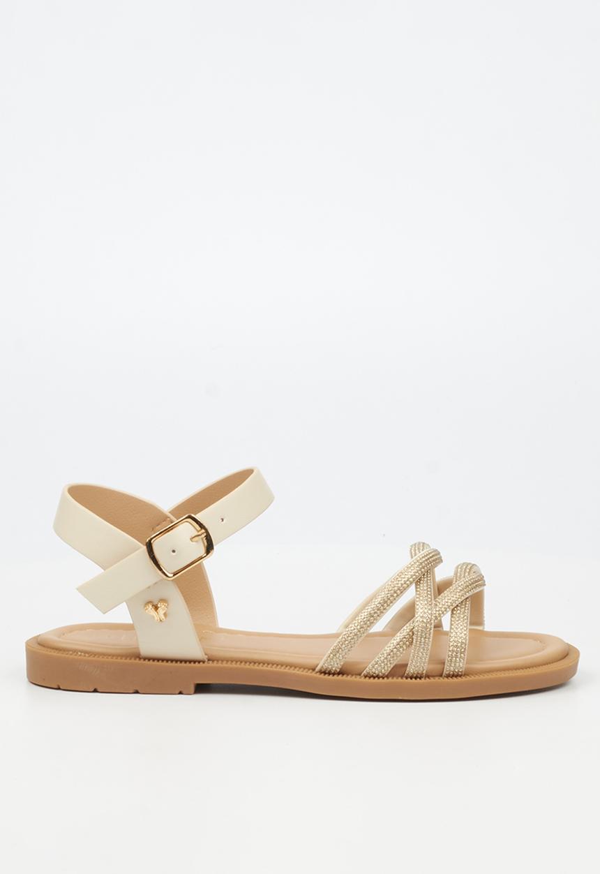 Flutterby - Ella 1 girls sandal - beige