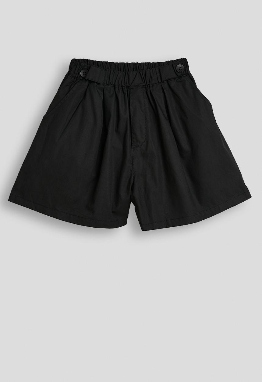 Pop Candy - Flared shorts - eerie black