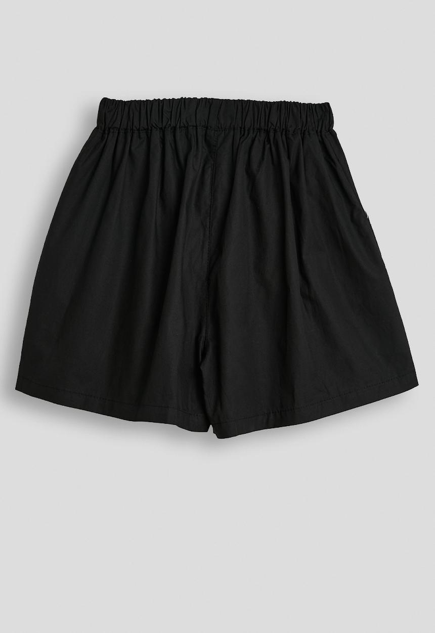 Pop Candy - Flared shorts - eerie black