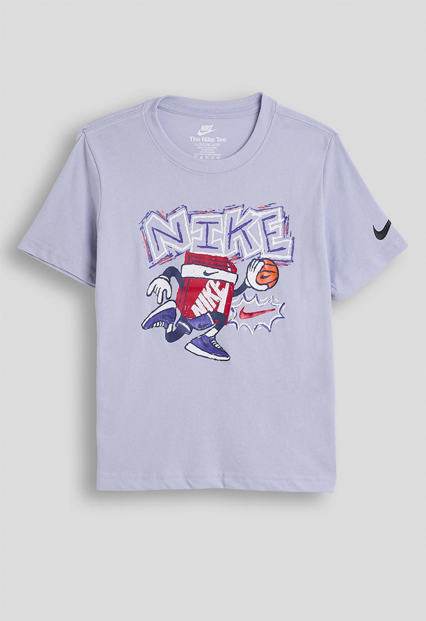 Nike - Nkb Chalky Boxy Bball Tee - Ghost
