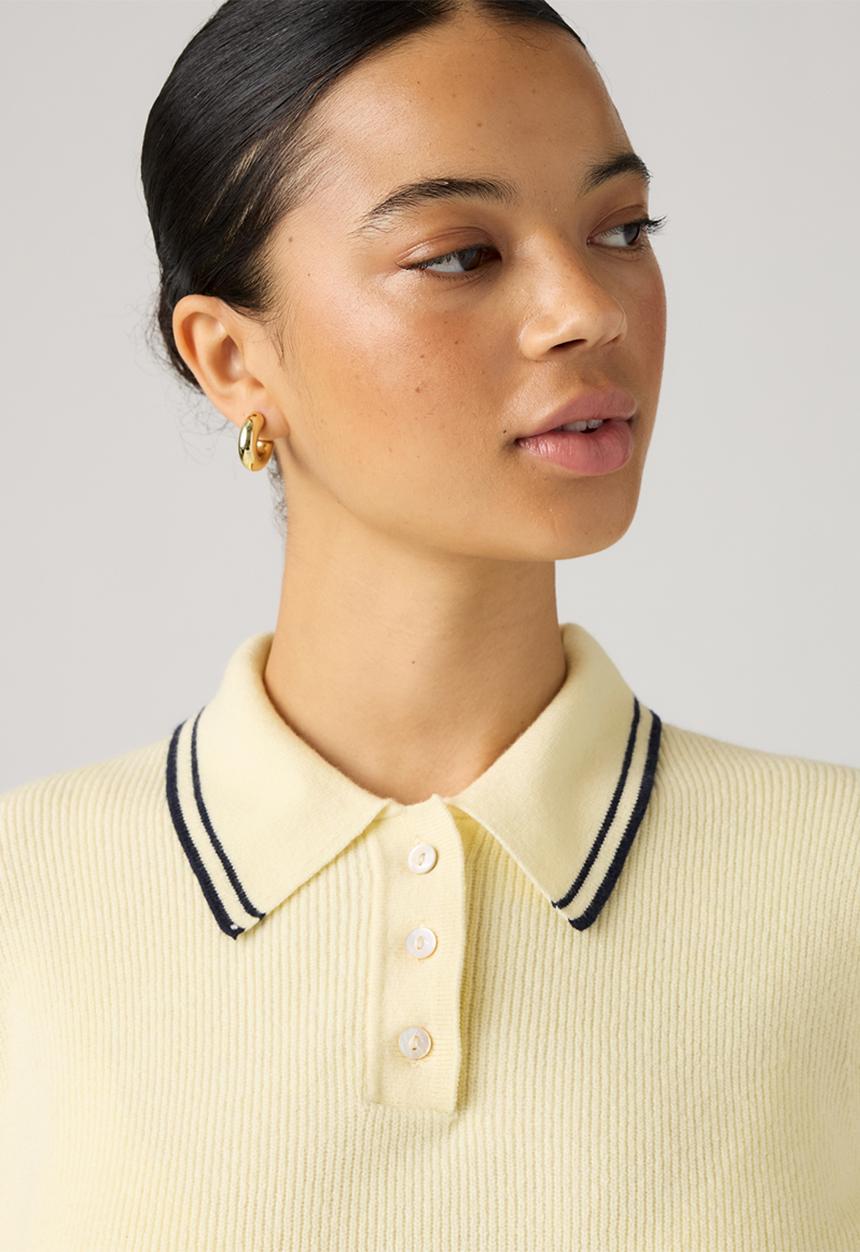 Levi’s® - Super Soft Summer Ss Polo -  Pear Sorbet/Navy Blazer Pear Sorbet / Navy Blazer