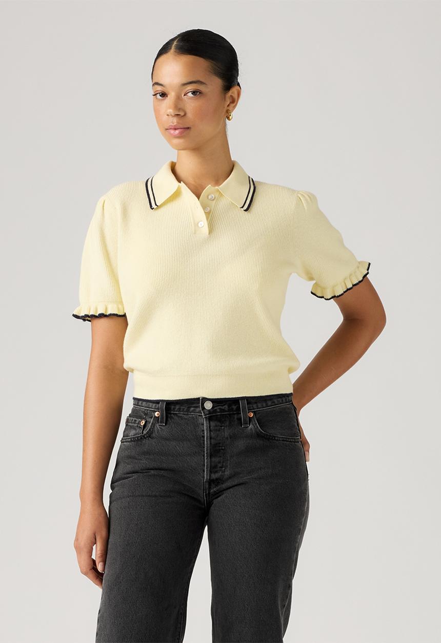 Levi’s® - Super Soft Summer Ss Polo -  Pear Sorbet/Navy Blazer Pear Sorbet / Navy Blazer