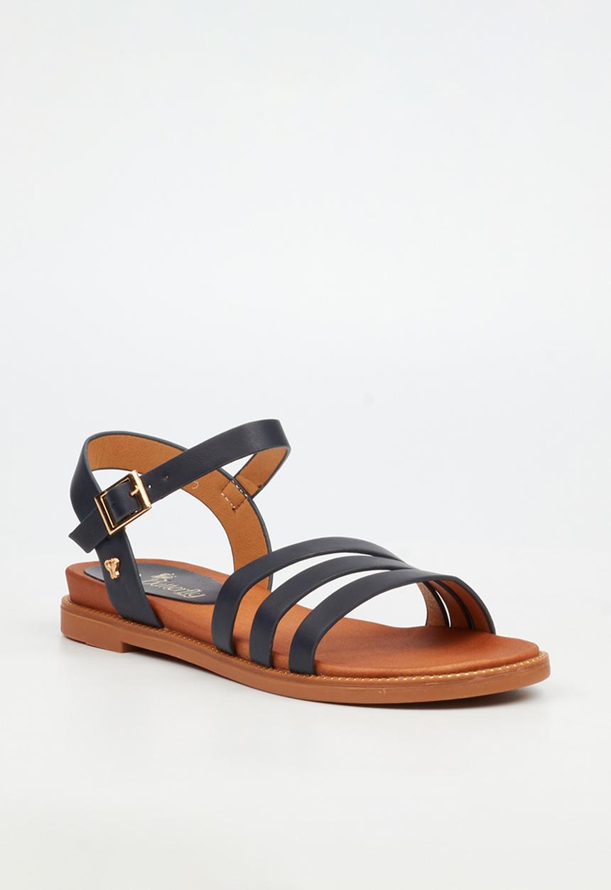 Butterfly Feet - Ellie 11 ankle strap sandal - navy