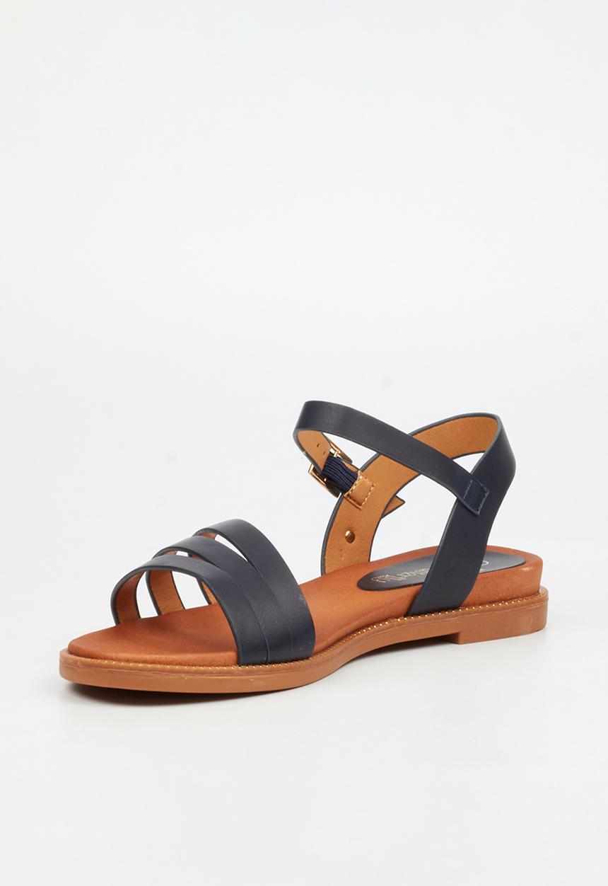 Butterfly Feet - Ellie 11 ankle strap sandal - navy