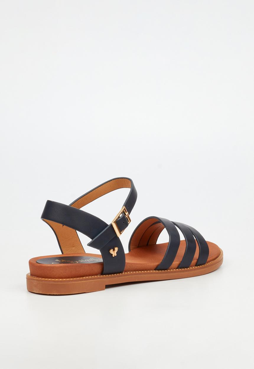 Butterfly Feet - Ellie 11 ankle strap sandal - navy