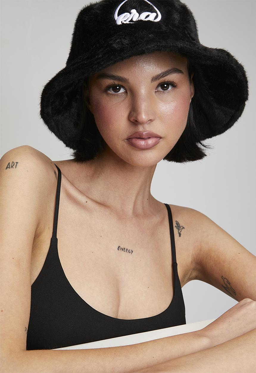ERA by DJ Zinhle - Era Signature Bucket Hat - Black And White