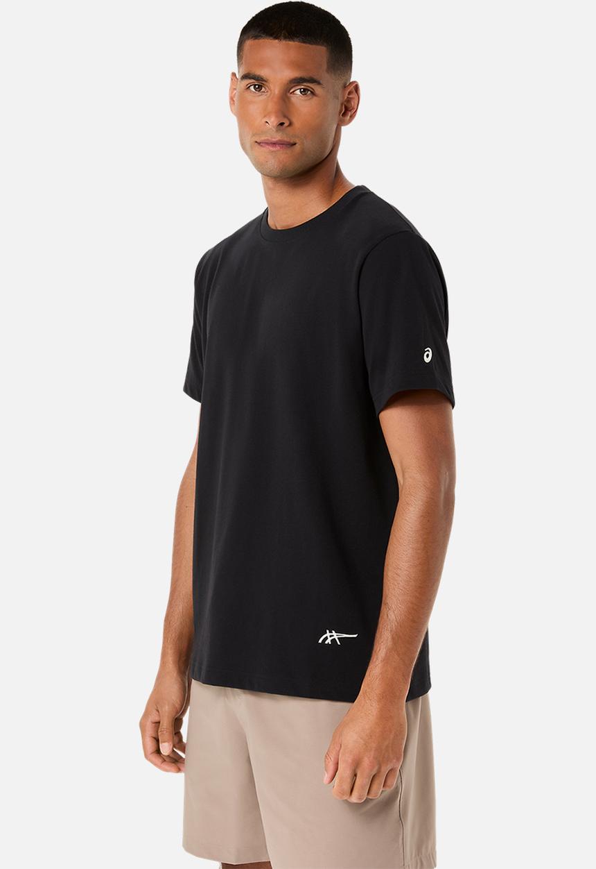ASICS - Heritage Heavy Cotton Graphic Tee - Performance Black/Cream