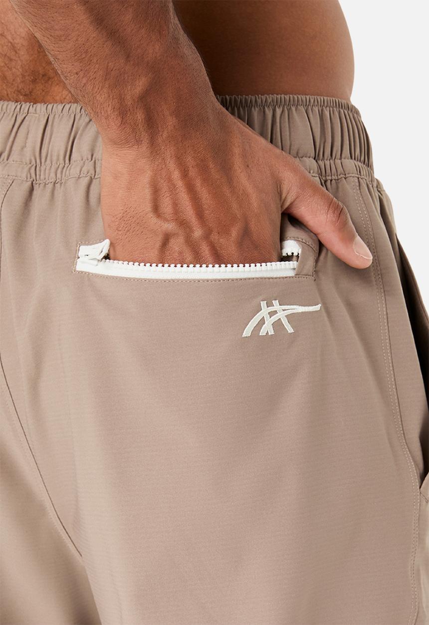 ASICS - Heritage Double Weave Pant- Taupe Grey