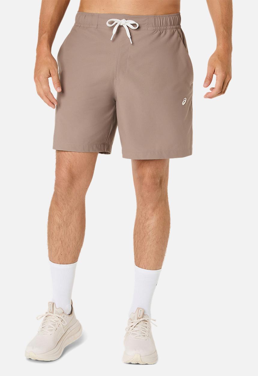 ASICS - Heritage Double Weave 7In Short- Taupe Grey
