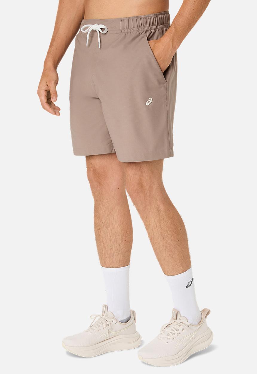 ASICS - Heritage Double Weave 7In Short- Taupe Grey