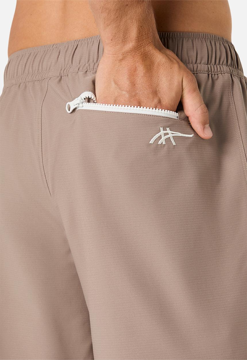 ASICS - Heritage Double Weave 7In Short- Taupe Grey