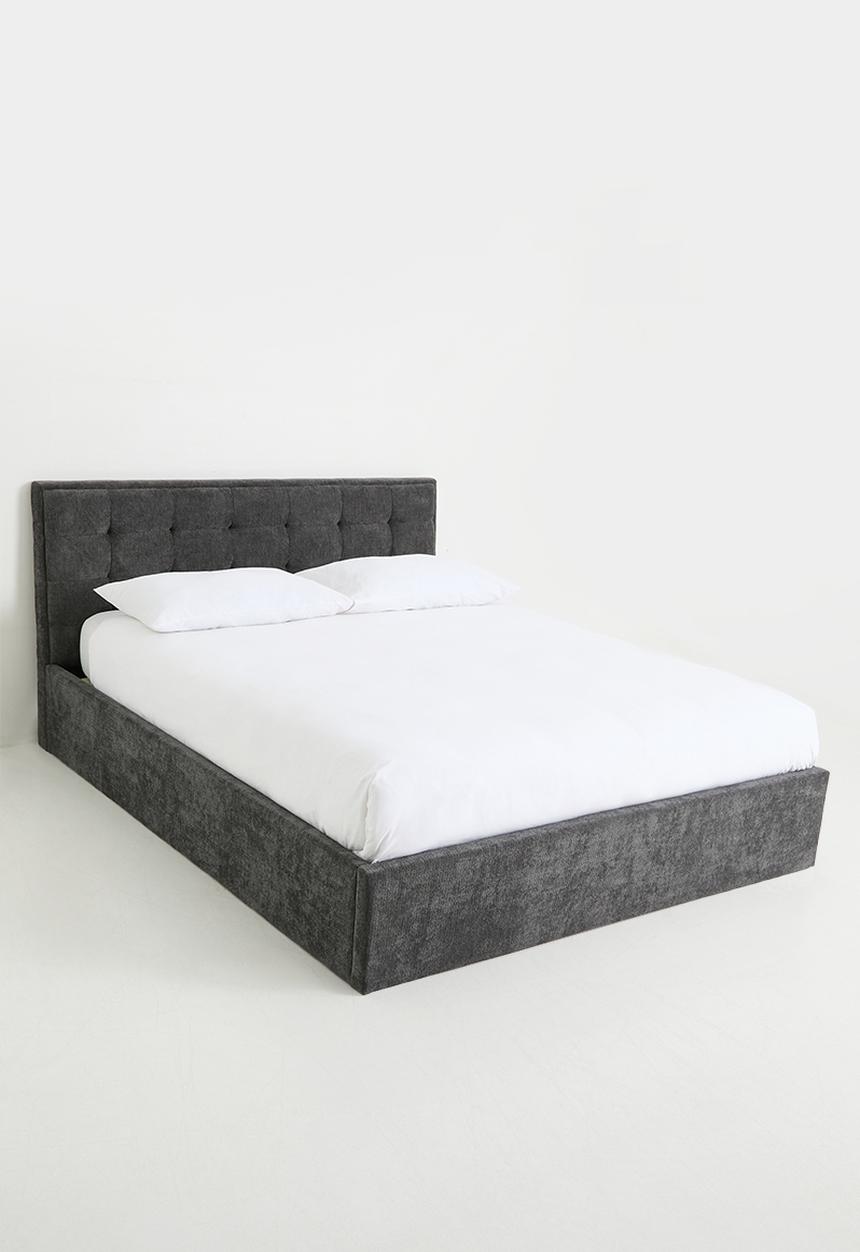 Sixth Floor - Kouva Upholstered Bed - Charcoal